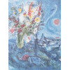RUSSIAN IMPRESSIONIST LITHOGRAPH BY MARC CHAGALL PIC-1